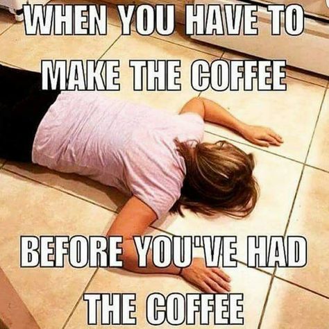 When you have to make the coffee before you've had the coffee Kaffe Humor, Coffee Meme Funny, Coffee Meme, Scary Mommy, Need Coffee, Coffee Is Life, Men's Health, Coffee Cafe, Coffee Love