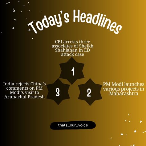 thats_our_voice: todays top most headlines of India #top #headlines #trending #news #india #explore #learn Latest News Headlines, Trending News, News India, News Headlines, Latest News, The Voice, India, Quick Saves