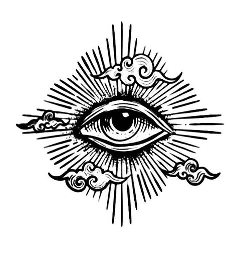 Over Eyebrow Tattoo Men, Cobweb Elbow Tattoo, Simple Throat Tattoo, Sun Eye Tattoo, Special Tattoo Ideas, All Seeing Eye Tattoo Design, Two Eyes Tattoo, The Eye Tattoo, Intuition Eye Tattoo