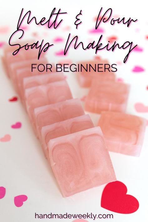 Triple Butter Melt And Pour Soap Recipe, Diy Soap Making For Beginners, Soap Making For Beginners, Custom Soap Molds, Making Bar Soap, Melt And Pour Soap Base, Diy Hand Soap, Charm Party, Soap Melt And Pour