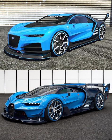 GTA vs REAL LIFE 💙💙💙💙💙💙💙 #truffade #nero #custom VS #bugatti #visiongt 💙💙💙💙💙💙💙 @rockstargames killed it with this one.  Another car i… Dating An Aquarius, Gta 5 Wallpapers, Gta Outfits, Gta Cars, Gta 5 Mods, Blue Line Police, Car Modification, Aquarius Woman, Gta 5 Online