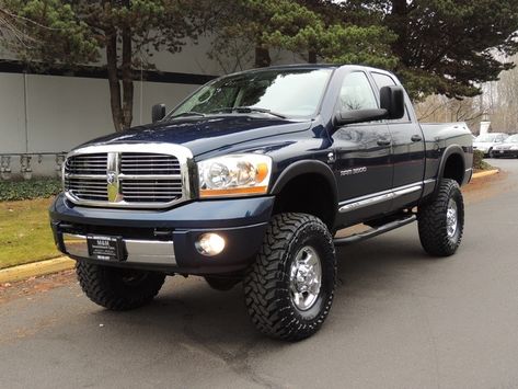 Used 2006 Dodge Ram 3500 Laramie/ 4X4 / 5.9L DIESEL/ BRAND NEW ... Dodge 2500 Cummins, 3rd Gen Cummins, Dodge Ram 2500 Cummins, Ram 2500 Diesel, Cummins Diesel Trucks, Dodge Ram Diesel, Diesel Brand, Dodge Diesel, Cummins Trucks