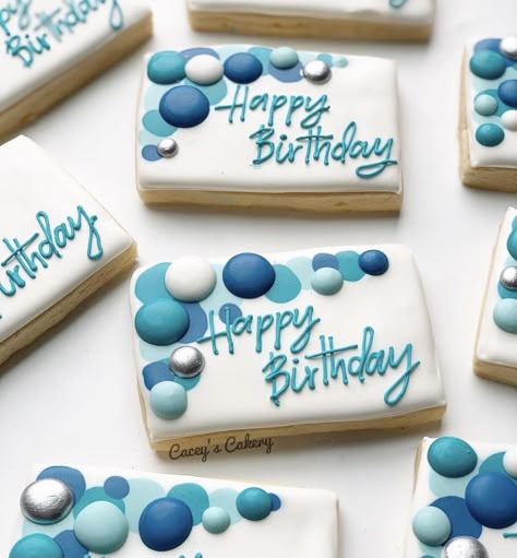 Iced Cookies Ideas Birthday, Simple Birthday Decorated Cookies, Cookie Decorating Simple, Balloon Arch Cookies Decorated, Birthday Icing Cookies, Fun Cookie Decorating Ideas, Rectangle Cookies Decorated, Spring Decorated Cookies Ideas, Sugar Cookie Royal Icing Decorating