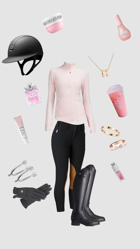 Equestrian Outfits Lululemon, Preppy Horse Riding Outfits, Christmas Horse Riding Outfit, Preppy Equestrian Outfits, Aesthetic Riding Outfit, Horse Back Riding Aesthetic Outfits, Equestrian Aesthetic Outfit, Winter Horse Riding Outfit, Aesthetic Equestrian Outfits