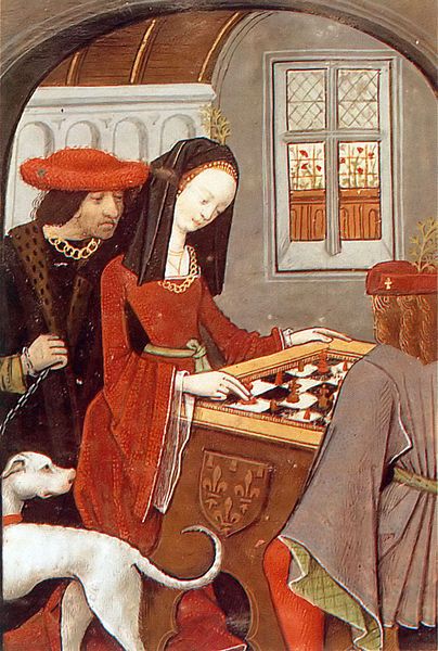 Louise of Savoy, Duchess of Angoulême and Regent of France – The Freelance History Writer Medieval Chess, Medieval Furniture, Playing Chess, History Activities, Book Of Hours, Cleveland Museum Of Art, Medieval Manuscript, Medieval Period, Medieval Fashion