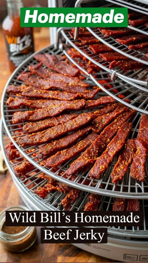 Dehydrated Venison Jerky, Beef Jerky Dehydrator Recipes, Beef Jerky From Ground Beef, Beef Heart Jerky Recipes, Wild Bills Beef Jerky Recipe, Beef Jerky Marinade Food Dehydrator, Dehydrating Beef Jerky, Best Beef Jerky Recipe Dehydrator, Easy Beef Jerky Recipe Dehydrator