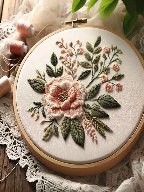 Embroydary Design, Silk Ribbon Embroidery Patterns, Basic Hand Embroidery Stitches, Clothes Embroidery Diy, Simple Hand Embroidery Patterns, Diy Embroidery Designs, Hand Embroidery Patterns Flowers, Diy Embroidery Patterns, Hand Embroidery Tutorial