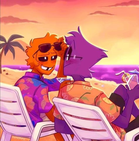 Beach Fanart, Henry And William, Dave Miller, Animatronic Fnaf, William Afton, Freddy Fazbear, Fnaf Funny, Fnaf Characters, Wings Of Fire