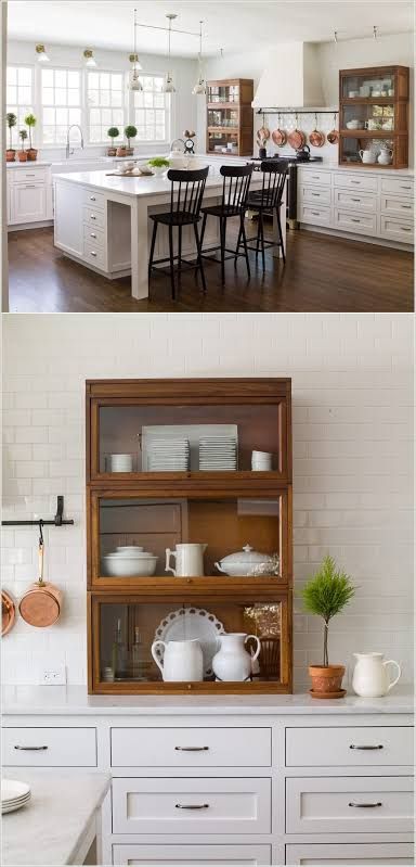 Kitchen bookshelf ideas