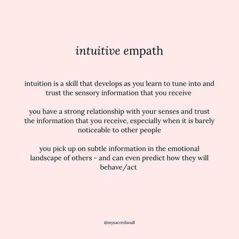 empaths & their superpowers ⚡️ i’m definitely an energy, intuitive and animal empath comment which one you are 💘 one of my favourite crystals for empath protection is black tourmaline, i haven’t gone a day without it in 5 years 🙊🧿 www.mysacredsoul.co.uk #empath #empathtypes #empathproblems #empathprotection #highlysensitive #highlysensitiveperson #hsp #empathcrystals #empathlife #empathcoach #crystalshop #crystalshopuk #crystalsforempaths #crystalsforprotection #blacktourmaline #energyemp... Empath Abilities Quotes, Animal Empath, Empath Intuition, Empaths And Relationships, Empath Burnout, Empath Types, Being An Empath, Psychic Empath, Empath Traits