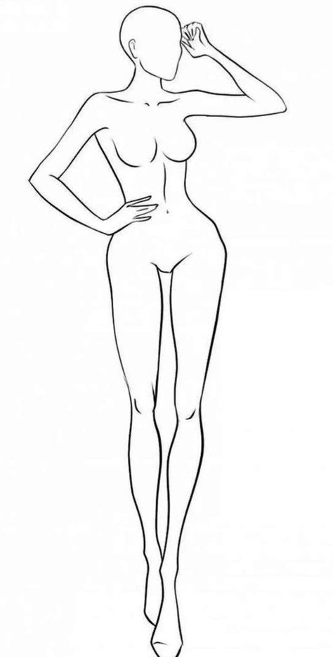 Fashion Sketch Template, Silhouette Mode, Fashion Model Drawing, Fashion Figure Templates, Fashion Illustration Poses, Fashion Model Sketch, Fashion Figure Drawing, Fashion Design Template, Fashion Illustrations Techniques