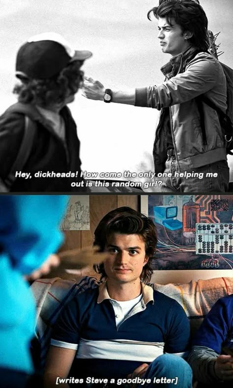 Mama Steve Harrington Fanart, Stranger Things Season 4 Eddie Memes, Mama Steve Stranger Things, Steve Harrington Fanart, Stranger Things Quotes, Mama Steve, Stranger Things Quote, Stranger Danger, Stranger Things Kids