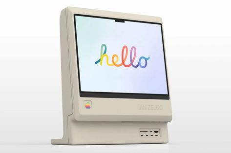 Retro Macintosh concept is the perfect fusion of nostalgia and modern Apple design - Yanko Design Rainbow Apple Logo, Prop Modeling, Current Design Trends, Computer History, Retro Gadgets, Latest Smartphones, High Tech Gadgets, Old Computers, Apple Design