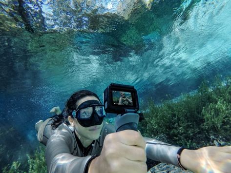 How to Capture Great Underwater Footage With Your GoPro Gopro Mount, Vr Lens, Underwater Camera, Waterproof Camera, Gopro Camera, Go Pro, Compact Camera, Gopro Hero, Saltwater Fishing