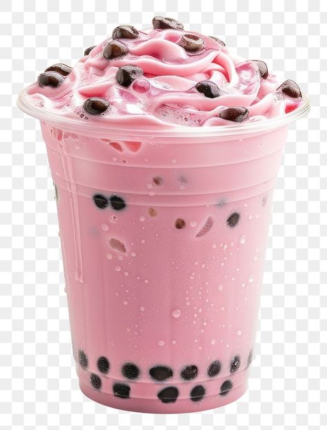 Boba Png, Milk Tea Png, Pudding Packaging, Teh Poci, Tea Png, Bubble Tea Cup, Cute Boba, Boba Bubble Tea, Boba Milk Tea