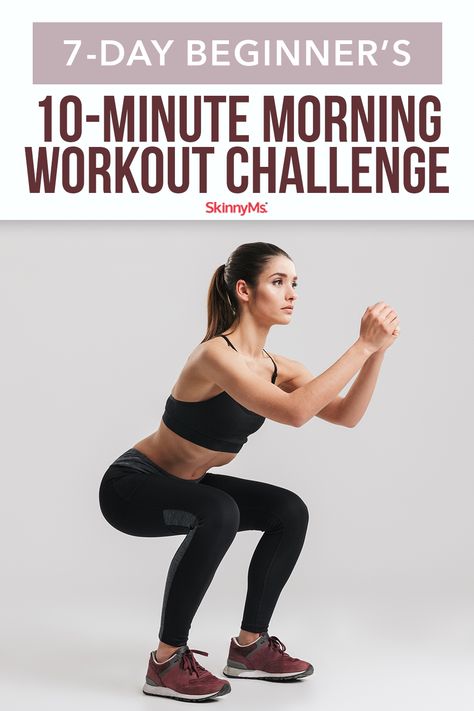 A benefit of morning workouts is that they help beginners establish a routine. You can exercise your self-discipline and begin working towards your fitness goals. Morning Workout Routine, Morning Workouts, Workout Bauch, Early Morning Workouts, 10 Minute Workout, Ab Workouts, Beginner Workout, Fitness Challenge, Morning Workout