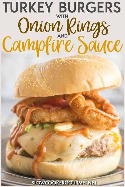 Turkey Burger Toppings, Campfire Sauce, Turkey Burger Recipes Healthy, Juicy Turkey, So Exhausted, Recipe Using Chicken, Turkey Burger Recipes, Burger Toppings, Turkey Burger