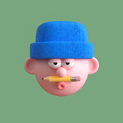 Cinema 4d Character, 3d Karakter, Unique Characters, Graphic Shapes, Art Toys Design, Art Character Design, Shapes Design, Simple Character, Health Design