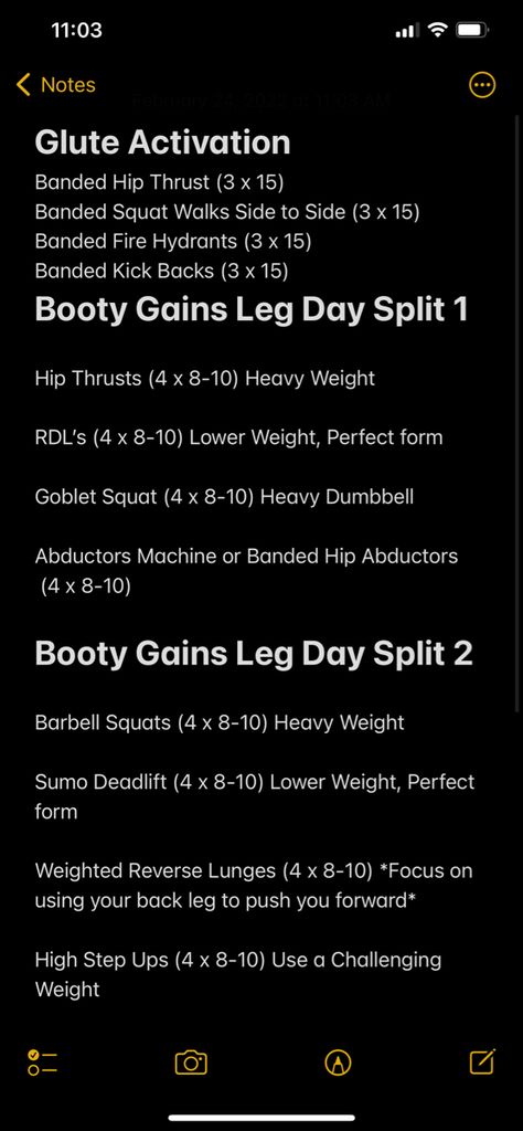 Gym Workout Plan To Gain Weight For Women, Body Weight Leg Day, Lower Body Glute Focused, Glute Leg Day, Glute Growth Workout Plan, Weekly Workout Plans For Glutes, 3 Day Glute Workout, Leg Workout Glute Focus, Gym Reps Workout Plans