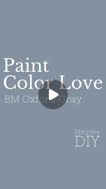 Bm Oxford Gray, Oxford Grey Benjamin Moore, Oxford Gray Benjamin Moore, Benjamin Moore Oxford Gray, Best Blue Paint Colors, Different Lighting, Building A Cabin, Gray Paint, Blue Paint Colors