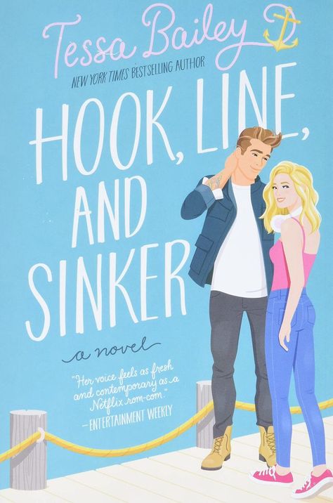 Fox Thornton, Hannah Bellinger, Chick Lit Books, Tessa Bailey, Hook Line And Sinker, Book Rentals, Summer Reading Lists, Entertainment Weekly, Slow Burn