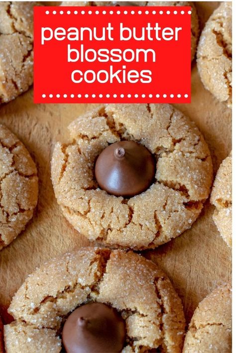 Cookies With Hershey Kisses, Peanut Butter Hershey Kiss Cookies, Peanut Butter Dough, Kiss Cookie Recipe, Hershey Kiss Cookies, Christmas Queen, Peanut Butter Blossom, Peanut Butter Kiss Cookies, Making Candy