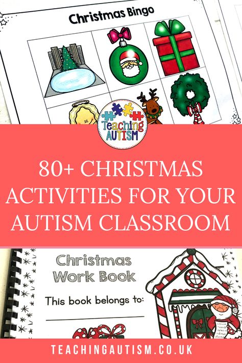 Christmas Activities Special Education, Christmas Crafts Special Education, Special Education Group Activities, Special Education Christmas Crafts, Special Education Christmas Activities, Christmas Special Education Activities, Christmas Occupational Therapy, Special Education Behavior, Asd Classroom