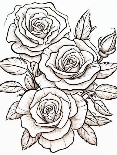 Unleash your creativity! Click the link above to explore our amazing collection of coloring pages. Perfect for relaxation and fun. Start coloring now! 😃😍😾 Cool Adult Coloring Pages, Printable Adult Coloring Pages Flowers, Botanical Coloring Pages, Plant Coloring Pages, Flowers To Color, Tattoo Coloring Pages, Flower Colouring Pages, Coloring Pages Birthday, American Flag Coloring Page