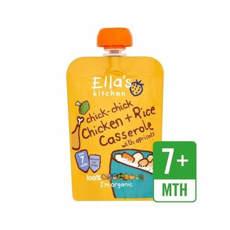 Chicken Casserole With Rice, Casserole With Rice, Meal Ready To Eat, Sandwich Fillers, Chicken Rice Casserole, Baby Food Pouch Recipes, Food Pouch, Milk Alternatives, Organic Chicken