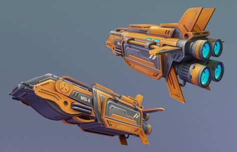 ArtStation - Stylized SpaceShip , ZUG ZUG STUDIO Sci Fi Games, Alien Ship, 3d M, Concept Motorcycles, Spaceship Design, Sci Fi Art, Design Sketch, 3d Design, Designs To Draw