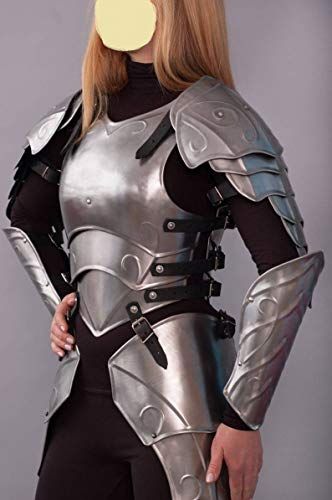 Knight Outfit, Armor Suit, Armor Cosplay, Costume Armour, Larp Armor, Female Armor, Cosplay Armor, Armadura Medieval, Female Knight