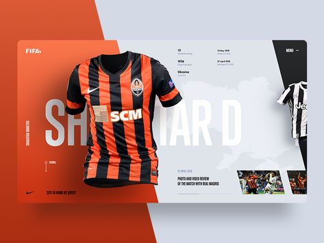 FCSD Jersey Home Kit web ux ui sport soccer minimal jersey grid fifa design color 2018 Jersey Poster Design, Sports Design Ideas, Kit Design, Creative Web Design, Web Ui Design, Sport Design, Sports Graphic Design, Ui Design Inspiration, Web Layout Design