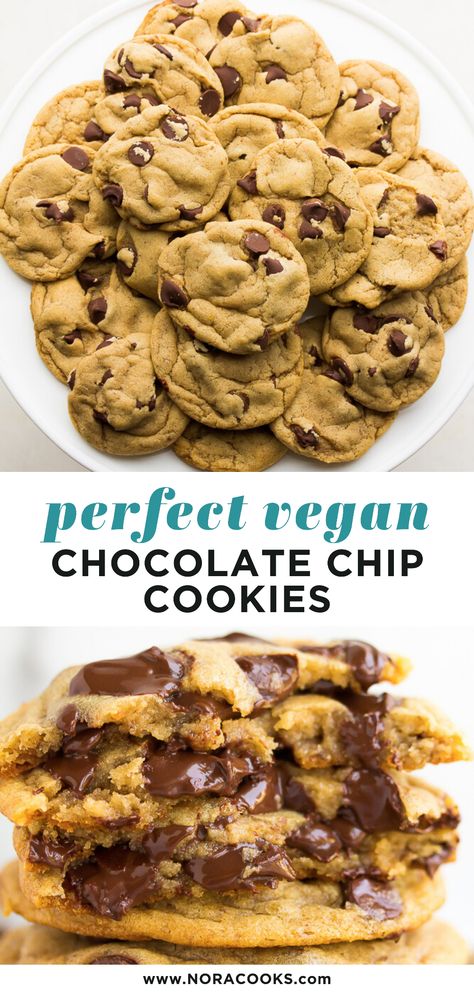 Cookie Dough Vegan, Hanukkah Cookies, Vegan Chocolate Chip Cookie Recipe, Creamsicle Cake, Dessert Light, Desserts Cookies, Velvet Cheesecake, Vegan Baking Recipes, Vegan Cookies Recipes