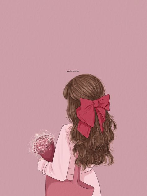 Girl illustration ( do not reup ) Image Girly, Aesthetic Profile Picture Cartoon Soft, Love Animation Wallpaper, Fotografi Alam Semula Jadi, Cartoon Girl Drawing, Comic Art Girls, Illustration Art Girl