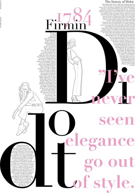 Didot Typography, Fashion Typography Poster, Typeface Poster, Typography Magazine, Typographic Poster Design, Graphic Design Posters Layout, 잡지 레이아웃, Typo Poster, Photoshop Sketch