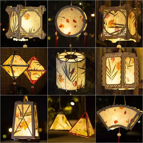 Look what I found on AliExpress Lantern Flowers, Lantern Making, Lantern Decor Wedding, Paper Lantern Decor, Paper Lanterns Diy, Chinese Paper Lanterns, Led Flower, Lantern Ideas, Bamboo Crafts