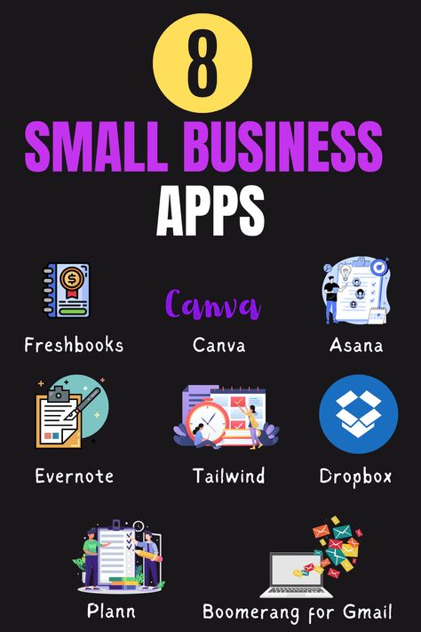 If you're a small business owner, you know how important it is to stay organized and on top of your game. The good news is, there are tons of great business apps out there that can make your life a whole lot easier. In this article, we'll share eight of the best business apps for small business owners. From accounting and invoicing to project management and customer relationship management, these apps will help you streamline your business and boost your bottom line. App For Small Business, Best Apps For Small Business Owners, Apps For Business Owners, Best Small Business Ideas Startups, Automated Business Ideas, Apps For Small Business Owners, Apps For Small Business, New Small Business Ideas, App For Business