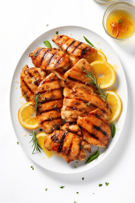 Honey Pineapple Grilled Chicken Creative Snacks, Grilled Pineapple, Paleo Chicken, Grilled Chicken Recipes, Organic Chicken, Ready Meal, Marinated Chicken, Gluten Free Diet, Natural Sweeteners