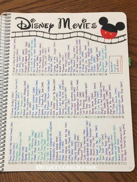 Disney Movie Tracker (Page 1 of 3) #bujo #tracker #bulletjournal Bullet Journal Netflix, Disney Movie Marathon, Series Journal, Disney Movies List, Movie Tracker, Disney Movies To Watch, Movie To Watch List, Journal Bullet, Bullet Journal Mood