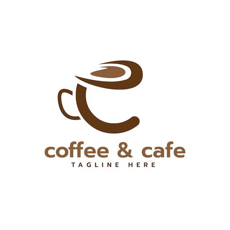 Vector cafe logo creative design concept | Premium Vector #Freepik #vector Creative Logo Design, Cafe Logo, Logo Design Creative, Designs Ideas, Creative Logo, Design Concept, Logo Designs, Premium Vector, Concept Design