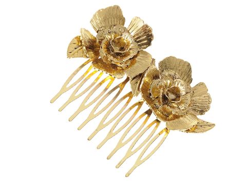 Belle Ballgown, Rose Leaf, Hair Comb Clips, Rose Leaves, Metal Hair Clips, Head Jewelry, Bride Hair Accessories, Versatile Jewelry, Rose Hair