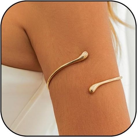 Amazon.com: Choistily Arm Cuff Layered Arm Bracelet Minimalist Arm Cuff Jewelry for Women Upper Arm Cuff Adjustable Cuff Bangle Armband Open Wrist Bracelets for Girls: Clothing, Shoes & Jewelry Armband Jewelry, Arm Cuff Jewelry, Gold Arm Cuff, Upper Arm Cuff, Arm Bangles, Bracelets For Girls, Upper Arm Cuffs, Arm Bracelet, Diamond Bridal Ring Sets