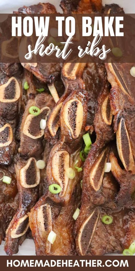 Beef Short Ribs Sliced, Short Ribs Bone In, How To Make Short Ribs In The Oven, Bake Short Ribs In Oven, Beef Short Ribs Blackstone, How To Make Beef Short Ribs, Quick Short Ribs Recipe Oven, Flanking Short Ribs, Baked Korean Short Ribs