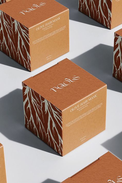 Nature Inspired Packaging Design, Hair Brand Packaging, Hair Product Branding Design, Contemporary Packaging Design, Nature Packaging Design, Hair Care Packaging Design, Brand Box Design, Masculine Packaging, Organic Packaging Design