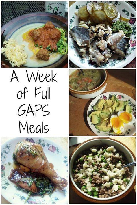 GAPS Diet Recipes - A Week of Full GAPS Meals | How We Flourish Gaps Dinner, Gaps Diet Recipes, Gaps Recipes, Healing Diet, Diet Dinner, Breakfast Low Carb, Diner Recept, Gaps Diet, Candida Diet