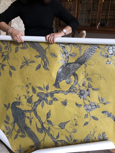 One of the things we love most is meeting with our incredible suppliers and seeing stunning pieces like this Zoffany wallpaper in person. Collaborating with people who share our passion for craftsmanship and design is always inspiring. #velazquezmcdonnellinteriors #zoffany #zoffanywallpaper #interiordesign Zoffany Wallpaper, The Things, The Incredibles, Interior Design, Quick Saves, Design