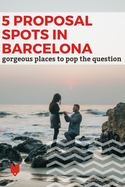 Beautiful Barcelona is one of the top destinations in Europe for an especially romantic proposal. Its unique architecture, places with a view, and tranquil parks provide a perfect backdrop to pop the question. If you're wondering where to propose in Barcelona, here are some ideas to give you inspiration—and then it's on to planning the wedding of your dreams! #Barcelona #romantic Proposal Spots, Gothic Quarter, Spanish Culture, Romantic Proposal, Barcelona Travel, Barcelona Spain, Places In Europe, Romantic Places, Unique Architecture