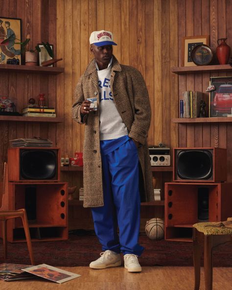 90s Hip Hop Style, Streetwear Chic, Aime Leon Dore, Ivy Style, Outfits Hombre, 90s Hip Hop, Hip Hop Style, Winter Outfits Men, Stil Inspiration