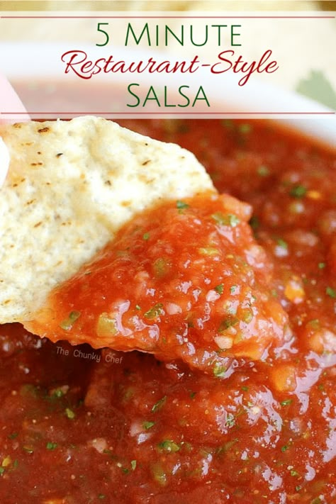 Restaurant Salsa, Restaurant Style Salsa, Salsa Guacamole, Homemade Salsa, Salsa Recipe, Appetizer Dips, Aioli, Mexican Dishes, Marinara