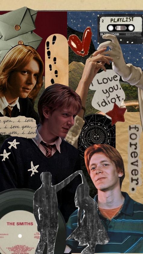 George Weasley Wallpaper, Fred E George Weasley, Weasley Wallpaper, George Weasley Aesthetic, Love Moodboard, Scorpius And Rose, Weasley Aesthetic, Weasley Family, Harry Potter Poster